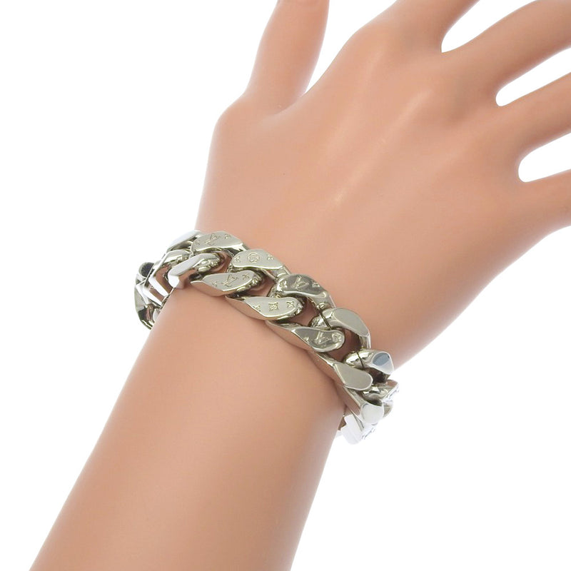 [Louis Vuitton] Louis Vuitton 
 Brassure LV chain bracelet 
 M69988 Metal LE0260 engraved about 72.7g Bracelet LVCHAIN ​​unisex