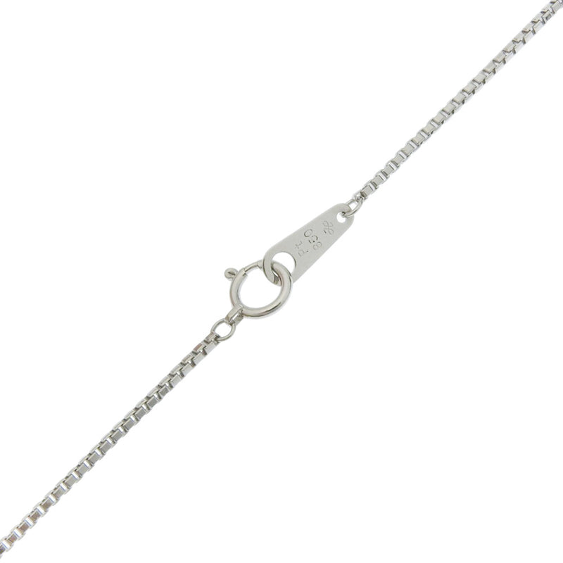 [TASAKI] Tasaki Necklace 18KWhite Gold x PT850 Platinum x Diamond 0.59 engraved about 10.1G Ladies A+Rank