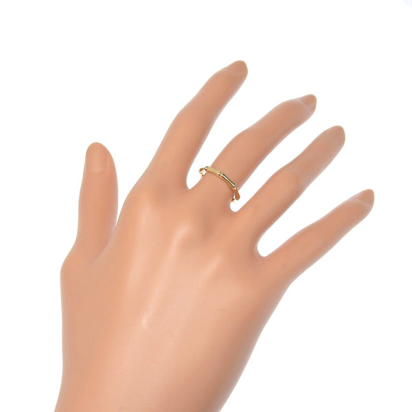 [Tiffany＆Co。]蒂法尼 
 竹9戒指 /戒指 
 K14黄金14kp刻有大约1.7克竹子女士