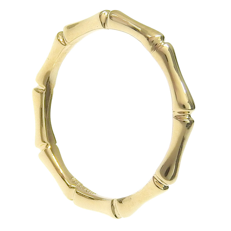 [TIFFANY & CO.] Tiffany 
 Bamboo 9 Ring / Ring 
 K14 Yellow Gold 14kp engraved about 1.7g Bamboo Ladies A rank