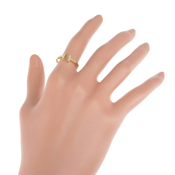 [Tiffany＆Co。]蒂法尼 
 T-第11号戒指 /戒指 
 K18黄金大约3.1g t线女士SA等级