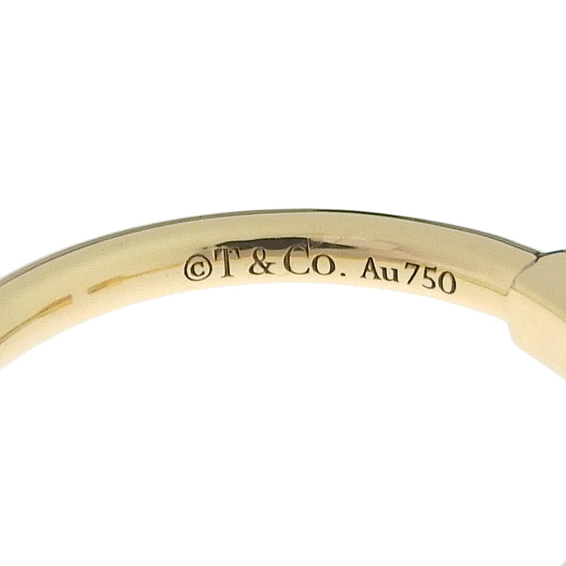 【TIFFANY&Co.】ティファニー
 Ｔワイヤー 11号 リング・指輪
 K18イエローゴールド 約3.1g T wire レディースSAランク