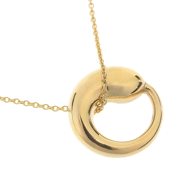 [TIFFANY & CO.] Tiffany 
 Eternal circle necklace 
 K18 Yellow Gold Approximately 5.6g Eternal Circle Ladies A-Rank