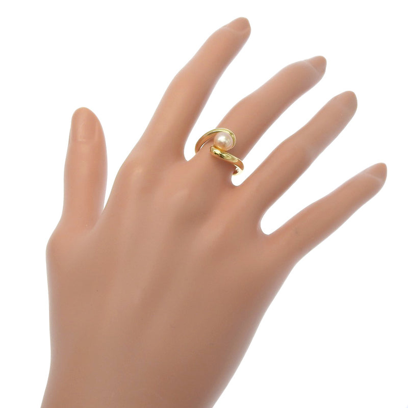 [mikimoto] mikimoto 
 珍珠8号戒指 /戒指 
6.6毫米K18黄金x珍珠大约5.5克珍珠女士