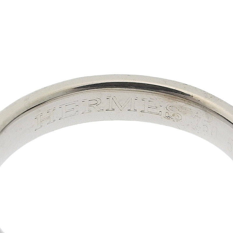[HERMES] Hermes 
 Ariens Kelly No. 12 Ring / Ring 
 K18 White Gold Approximately 4.3g Alliance Kelly Ladies A-Rank