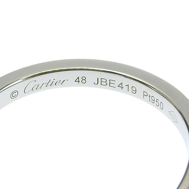 [Cartier] Cartier 
 Ballerina Wedding No. 8 Ring / Ring 
 PT950 Platinum x Diamond about 2.8g Ballerina Wedding Ladies A Rank