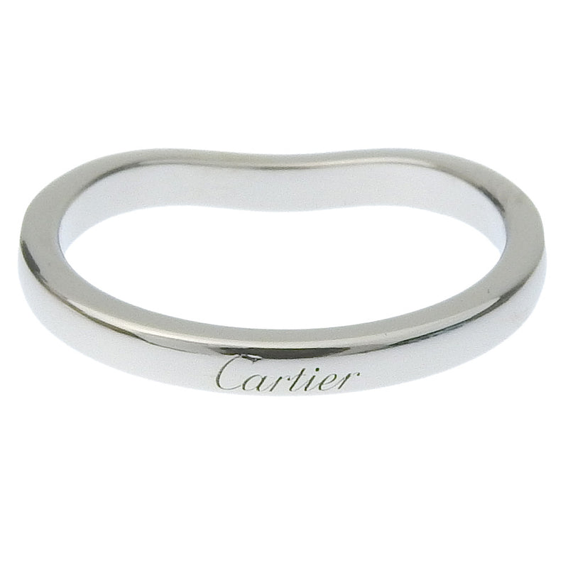 [Cartier] Cartier 
 Ballerina Wedding No. 8 Ring / Ring 
 PT950 Platinum x Diamond about 2.8g Ballerina Wedding Ladies A Rank