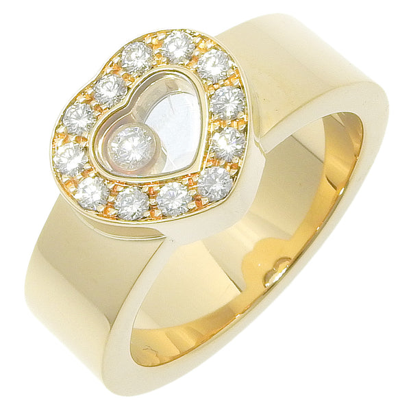 [CHOPARD] Chopard 
 Happy Diamond No. 12 Ring / Ring 
 82/2936-20 K18 Yellow Gold x Diamond about 12.6g Happy Diamond Ladies A Rank