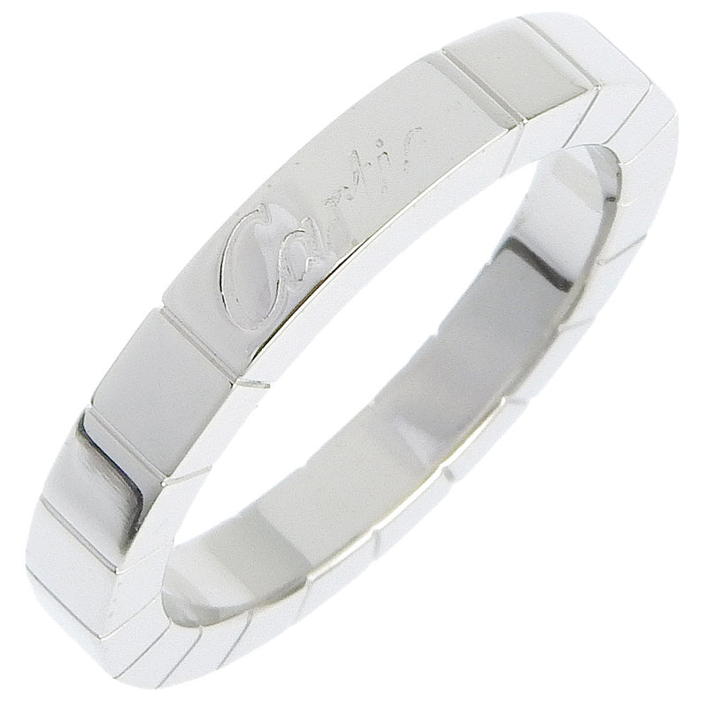 [Cartier] Cartier 
 Laniere No. 10 Ring / Ring 
 K18 White Gold Approximately 6.0g Lanieres Ladies A+Rank