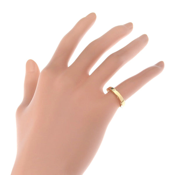 [CHANEL] Chanel 
 C Signature No. 6 Ring / Ring 
 K18 Yellow Gold Approximately 4.8g C Signature Ladies A-Rank