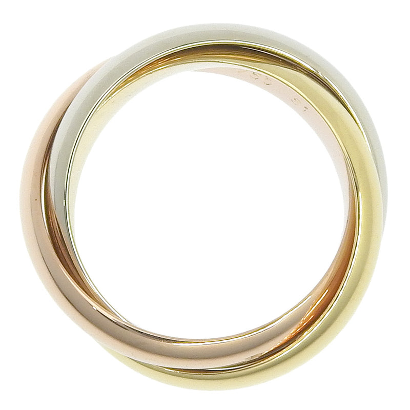 [Cartier] Cartier 
 Trinity No. 11 Ring / Ring 
 K18 Gold Approximately 10.9g Trinity Ladies A Rank