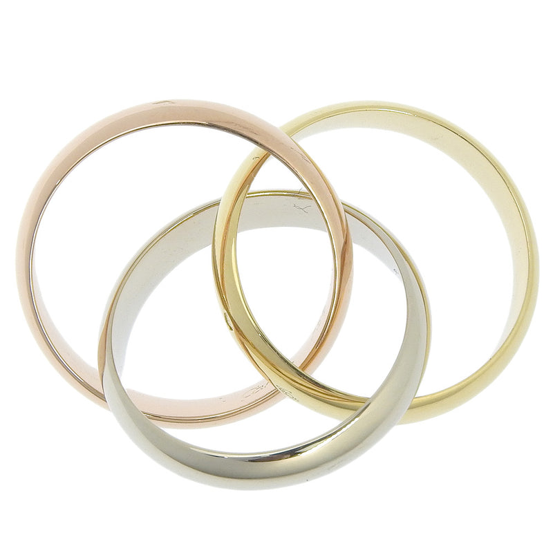 [Cartier] Cartier 
 Trinity No. 11 Ring / Ring 
 K18 Gold Approximately 10.9g Trinity Ladies A Rank