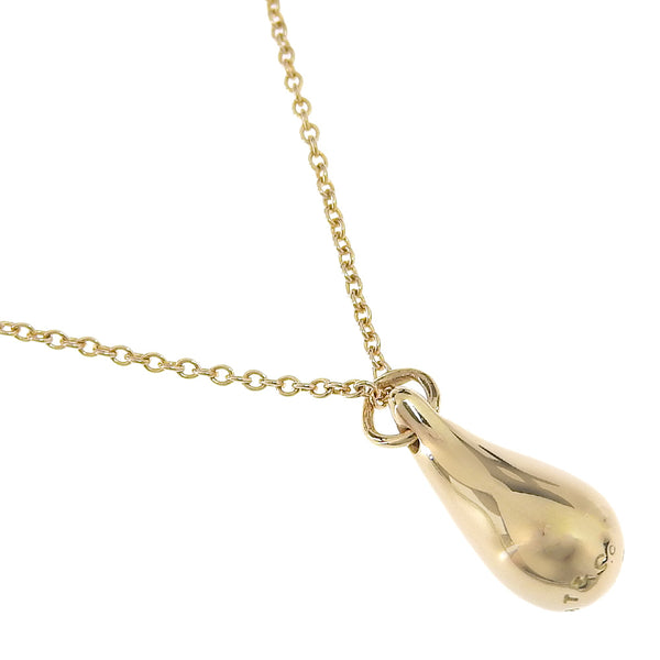 [Tiffany＆Co。]蒂法尼 
 泪珠项链 
 Elsa Peletti K18黄金大约4.5克泪珠女士A级