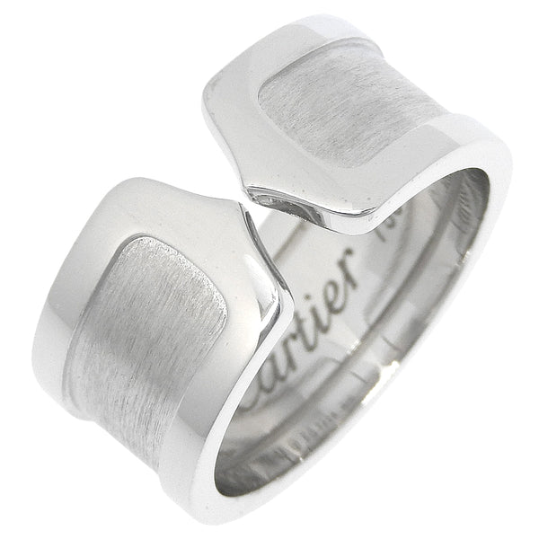 [Cartier] Cartier 
 C2 17.5 Ring / Ring 
 K18 White Gold Approximately 13.9G C2 Men A+Rank