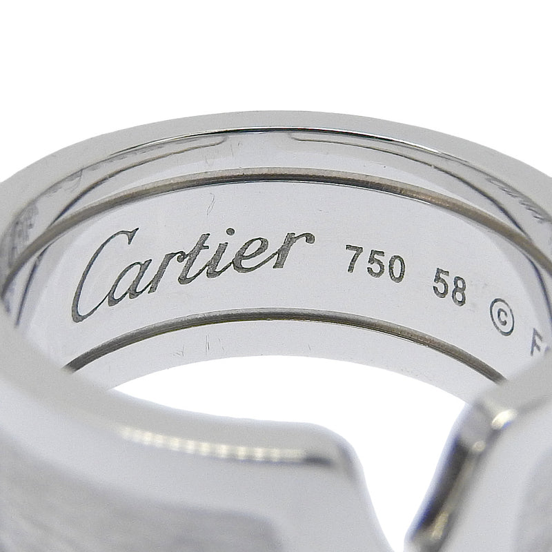 [Cartier] Cartier 
 C2 17.5 Ring / Ring 
 K18 White Gold Approximately 13.9G C2 Men A+Rank