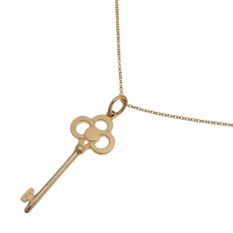 TIFFANY&Co.】ティファニー ロック クラウンキー ネックレス K18ピンク