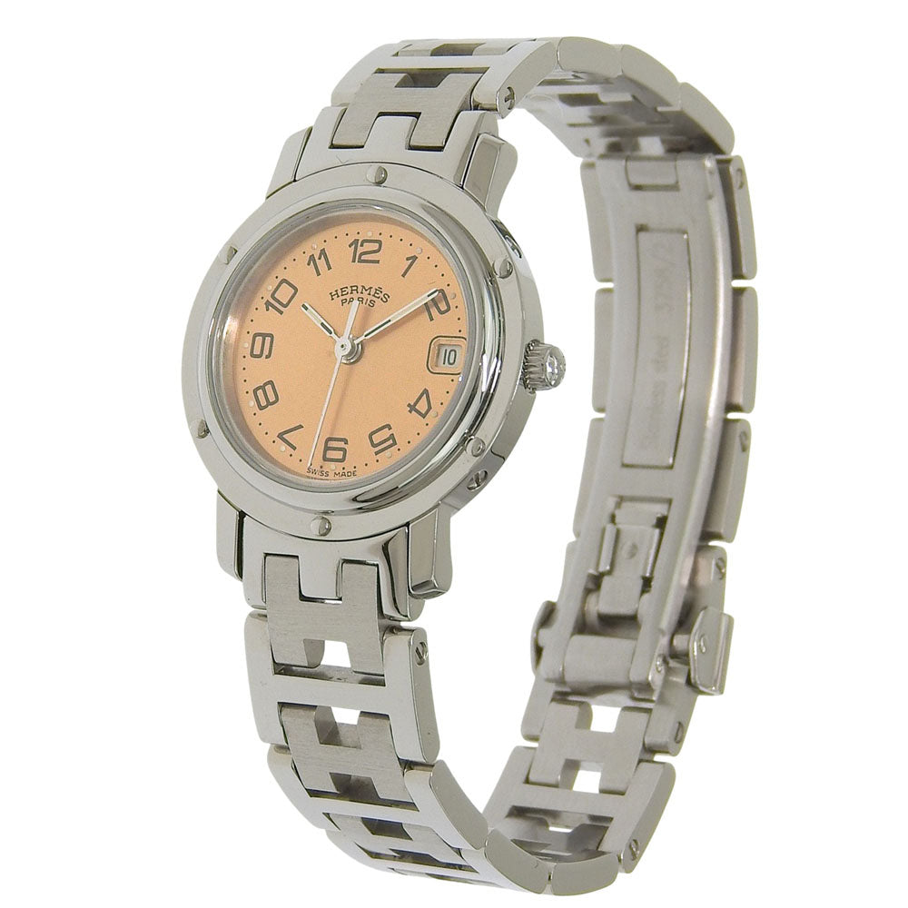 HERMES] Hermes Clipper Watch CL4.210 Quartz – NISHIKINO VINTAGE KYOTO