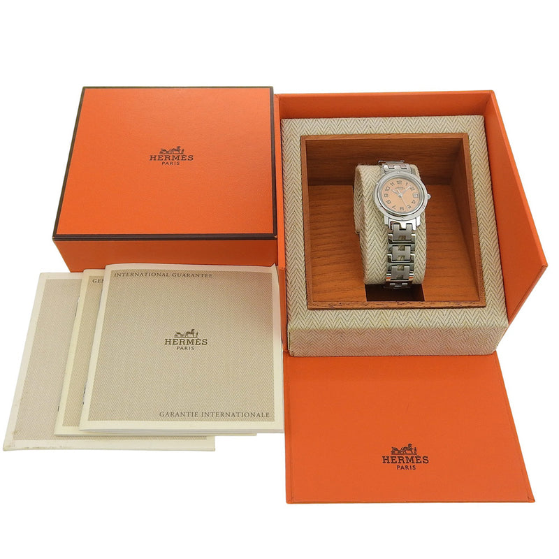 HERMES】エルメス クリッパー 腕時計 CL4.210 クオーツ – NISHIKINO
