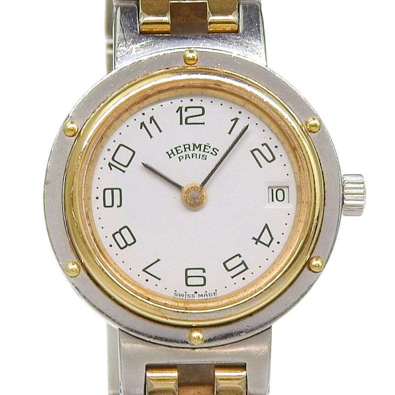 【HERMES】エルメス クリッパー 腕時計
 クオーツ