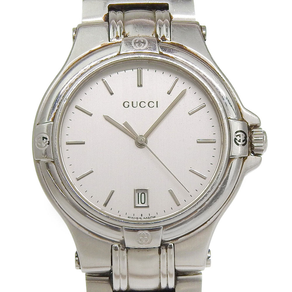 グッチ GUCCI デイト ダブルG クオーツ 腕時計 9040M ※ジャンク品 GUCCI】グッチ 腕時計 9040M クオーツ – NISHIKINO VINTAGE KYOTO