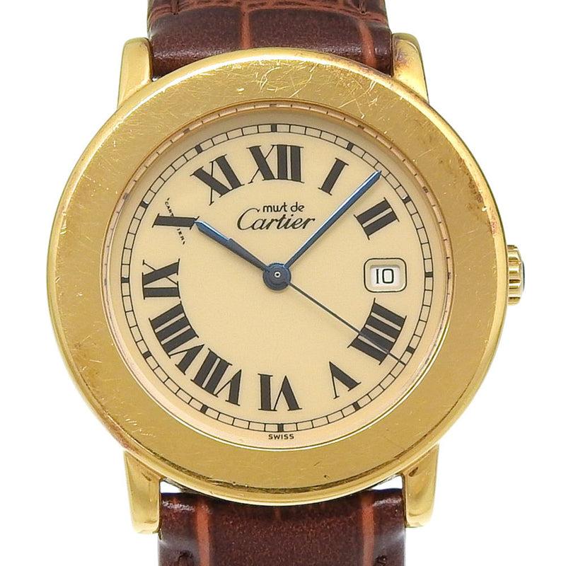 【CARTIER】까르띠에 Must론드 시계 
 W1006822 쿼츠