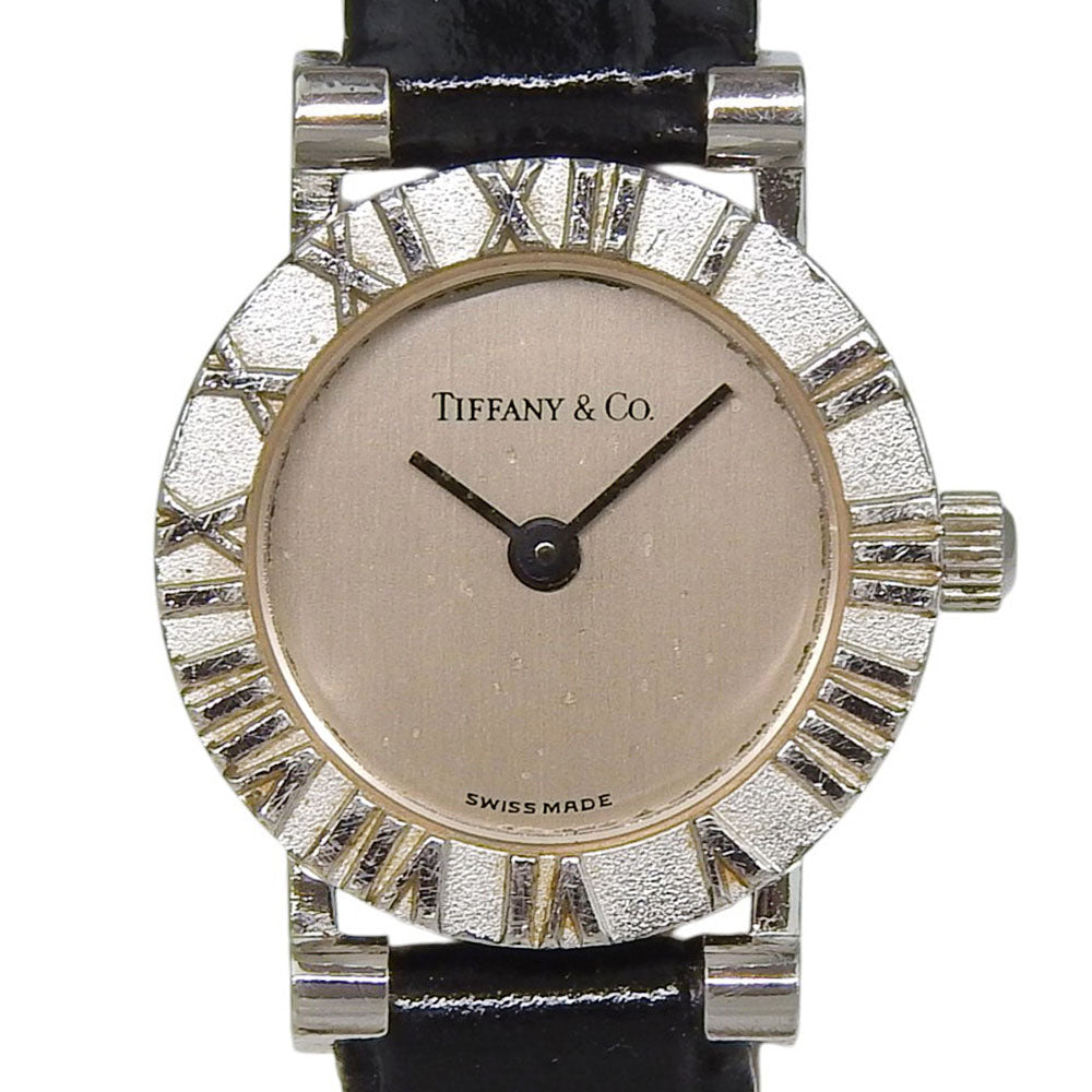 【ジャンク品】TIFFANY&Co.ティファニー 腕時計 D286753 TIFFANY&Co.】ティファニー アトラス 腕時計 D286753 クオーツ