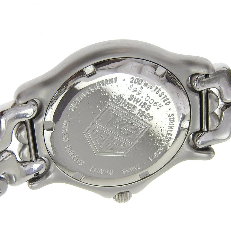 [Etiqueta Heuer] Tag Hoire 
 Reloj profesional 
 S99.006M Pantalla analógica de cuarzo de acero inoxidable Hombres profesionales