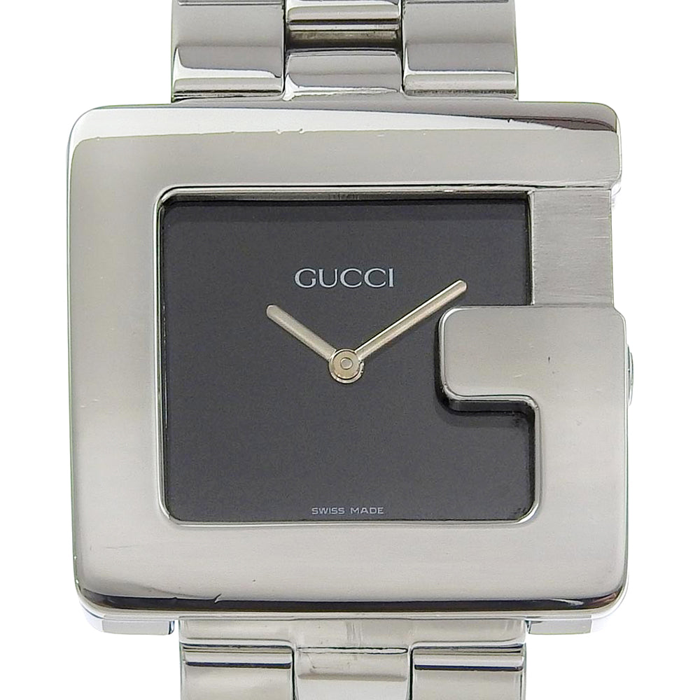 Gucci square stainless steel ladies watch best sale