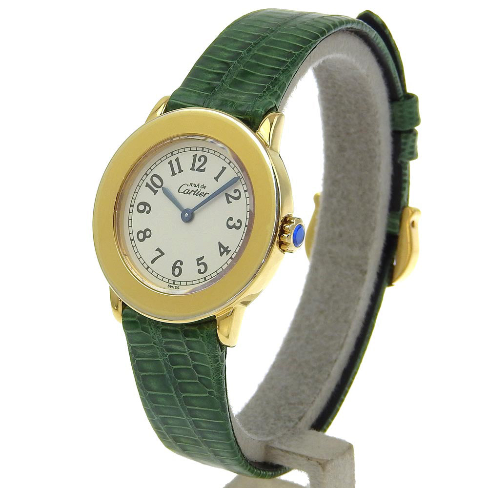 CARTIER】カルティエ マストロンド 腕時計 ヴェルメイユ cal.157.06
