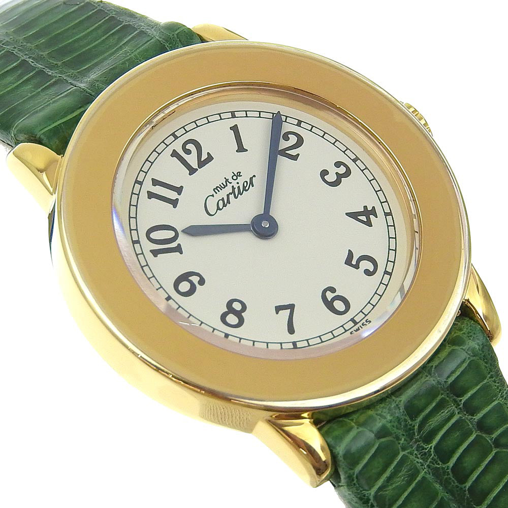 CARTIER】カルティエ マストロンド 腕時計 ヴェルメイユ cal.157.06