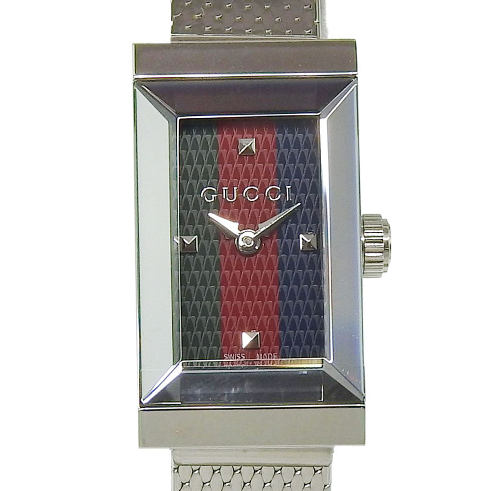 GUCCI】グッチ Gフレーム 腕時計 YA147.51 クオーツ – NISHIKINO
