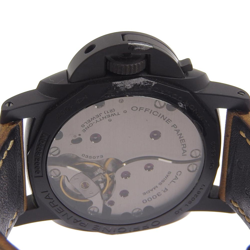 [Panerai] Panerai Wristwatch PAM00375 손으로 랩핑했습니다