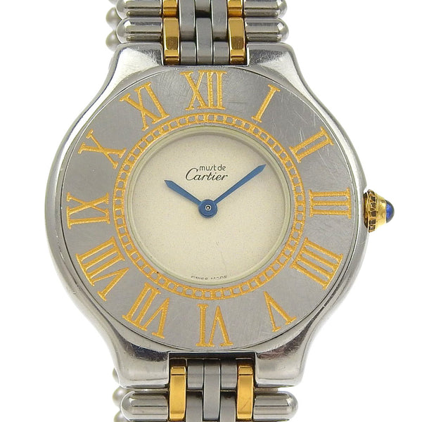[CARTIER] Cartier debe 21 reloj 
 W10050F4 Cuarzo
