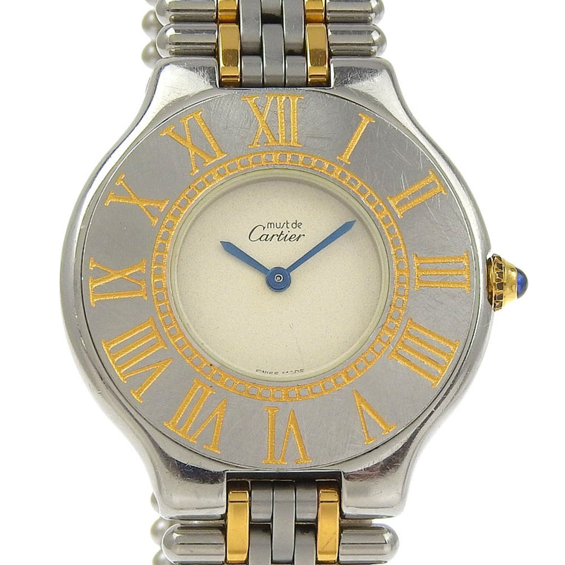【CARTIER】カルティエ マスト21 腕時計
 W10050F4 クオーツ