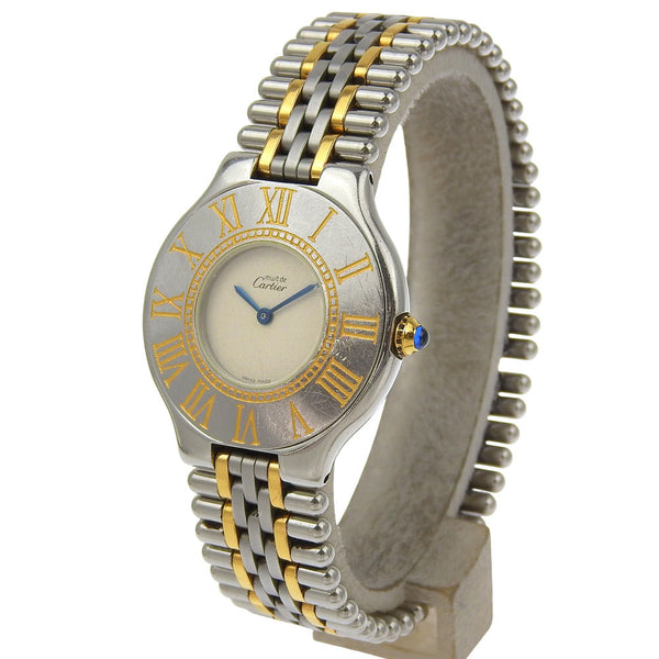 [CARTIER] Cartier debe 21 reloj 
 W10050F4 Cuarzo