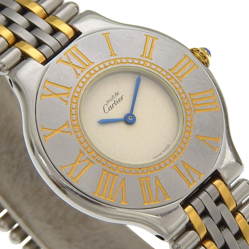 【CARTIER】カルティエ マスト21 腕時計
 W10050F4 クオーツ