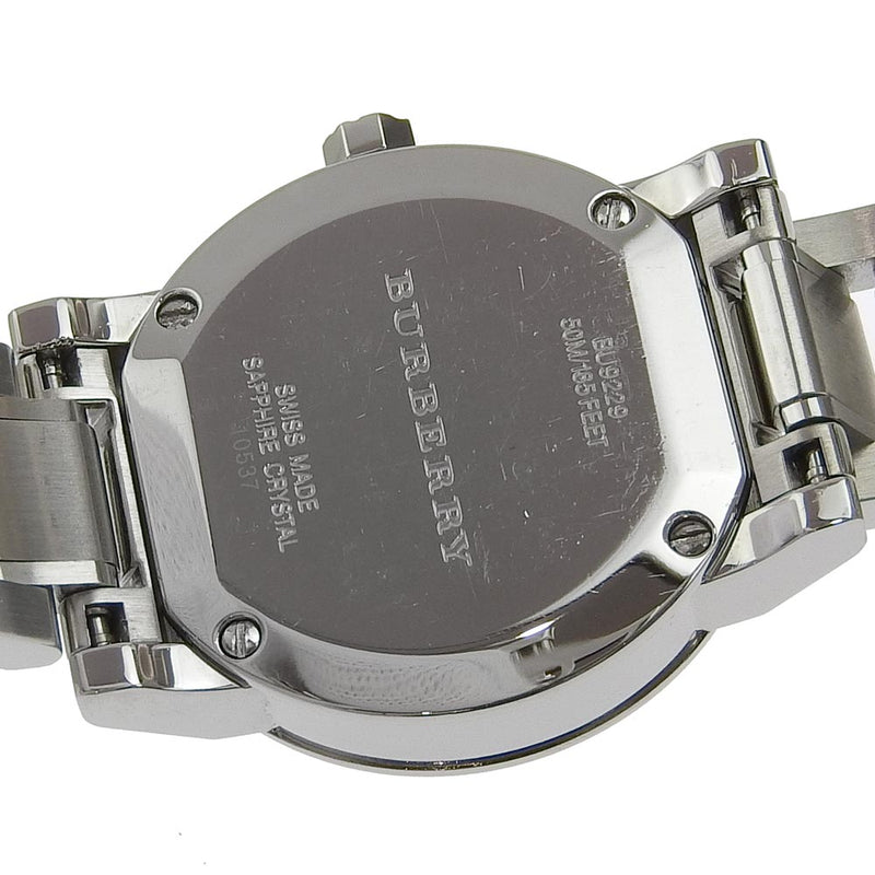 【BURBERRY】バーバリー
 腕時計
 BU9229 ステンレススチール シルバー クオーツ アナログ表示 シルバー文字盤 レディースA-ランク