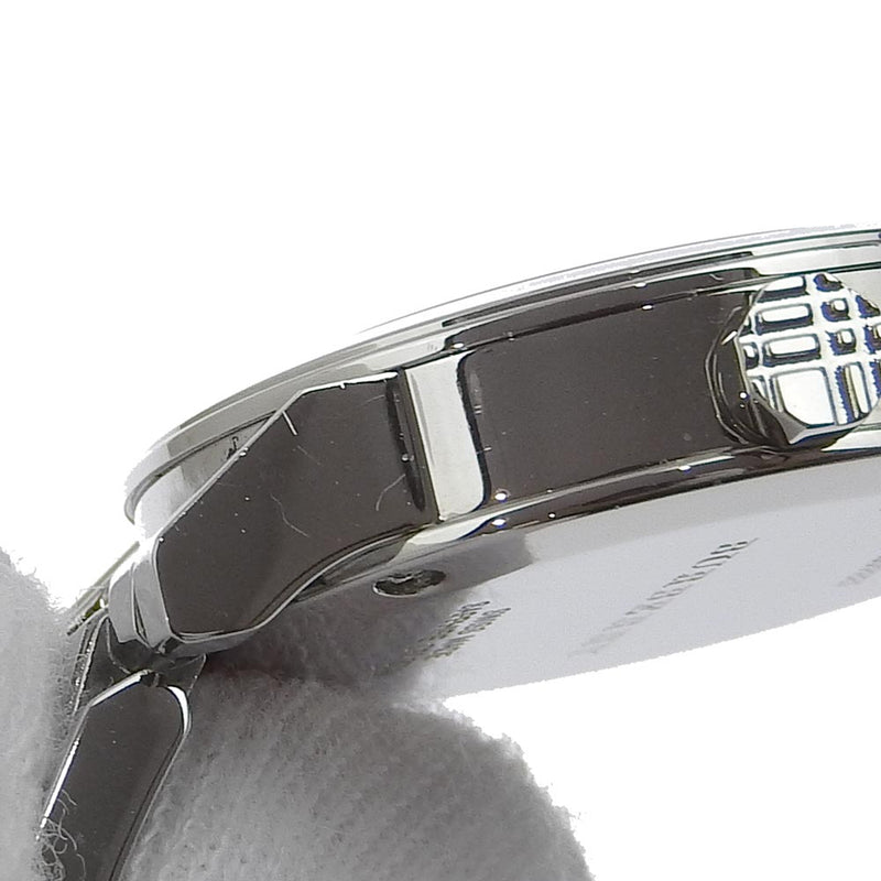 [Burberry] Burberry 
 mirar 
 BU9229 Display analógica de cuarzo de acero inoxidable Dial de dialas de plata A-Rank