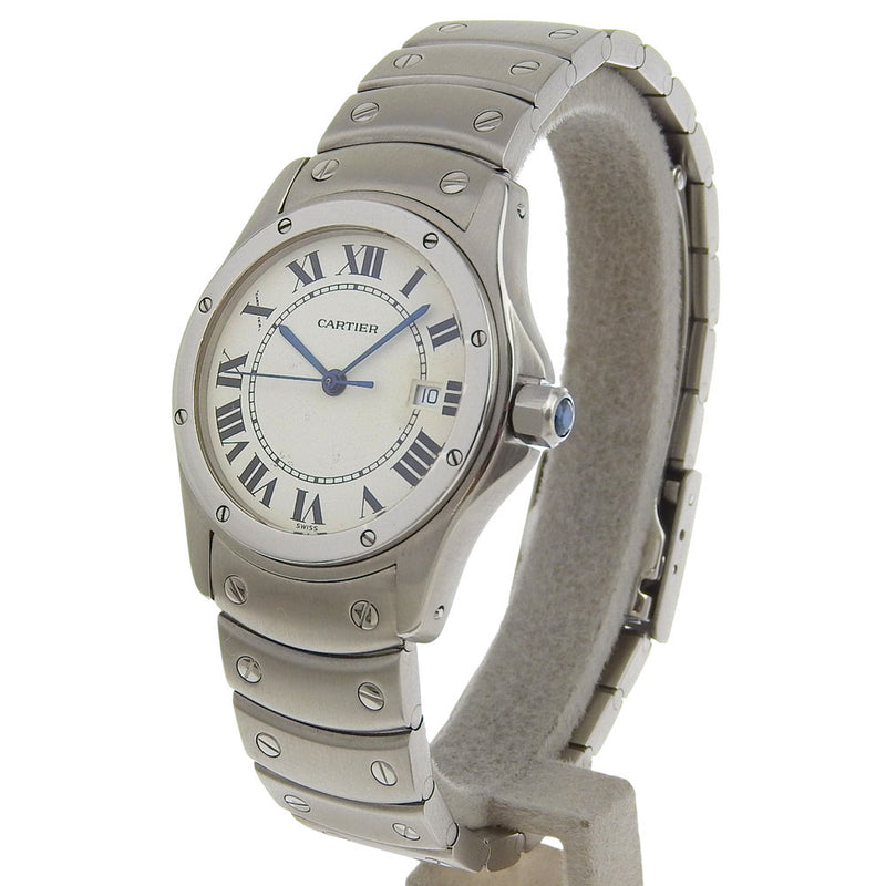 [CARTIER] Cartier Santo Scougar MM Watch W20027K1 Quartz
