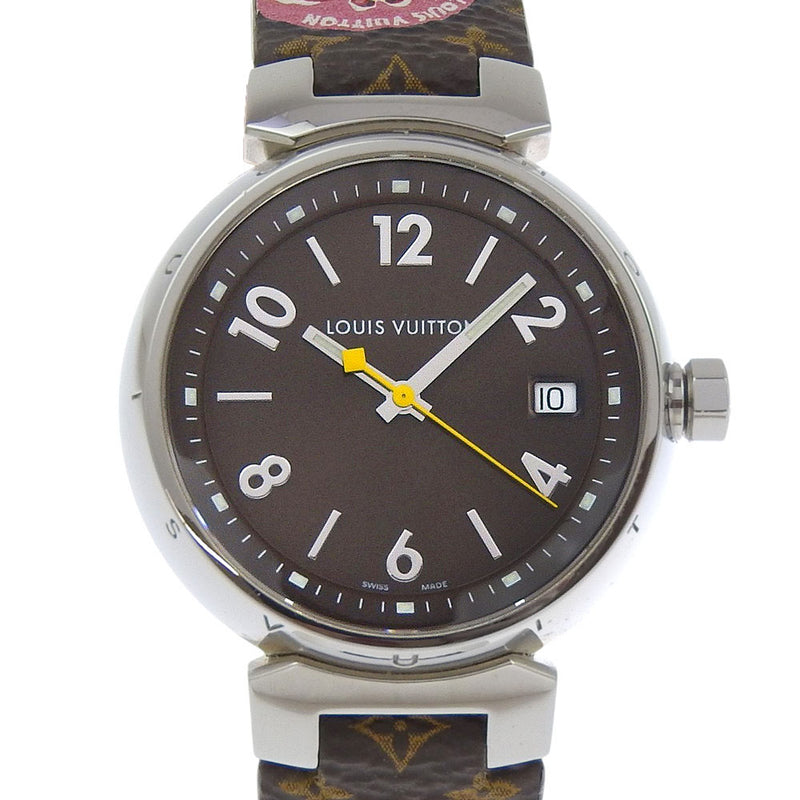 [LOUIS VUITTON]LOUIS VUITTON Tambour watch 
 Q1311 Quartz