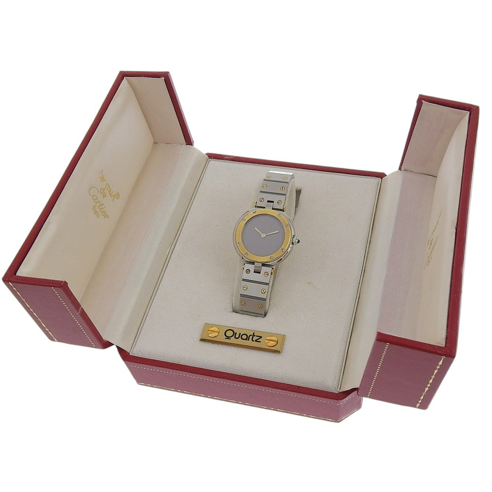 CARTIER】カルティエ サントス ヴァンドーム 腕時計 クオーツ