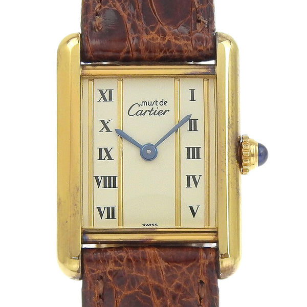[CARTIER] Cartier MustTank SM Watch 
 W1003053 Quartz