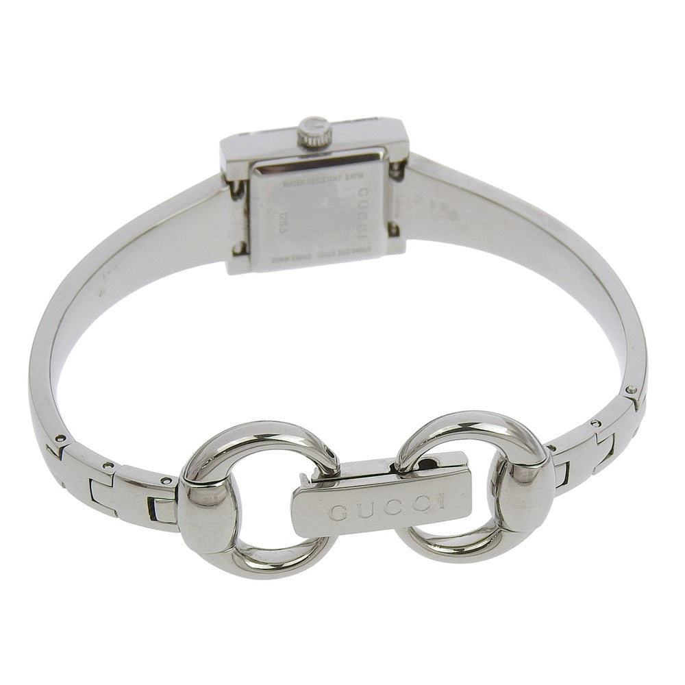 【GUCCI】グッチ Gフレーム 128.5 YA128517クォーツ GUCCI】グッチ Gフレーム 128.5 YA128517クォーツ