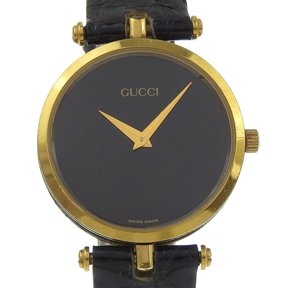 美品✨GUCCI グッチ シェリーライン クォーツ メンズ 黒文字盤 箱付き GUCCI シェリーライン グッチ 腕時計 クォーツ メンズ - 時計 SYNC