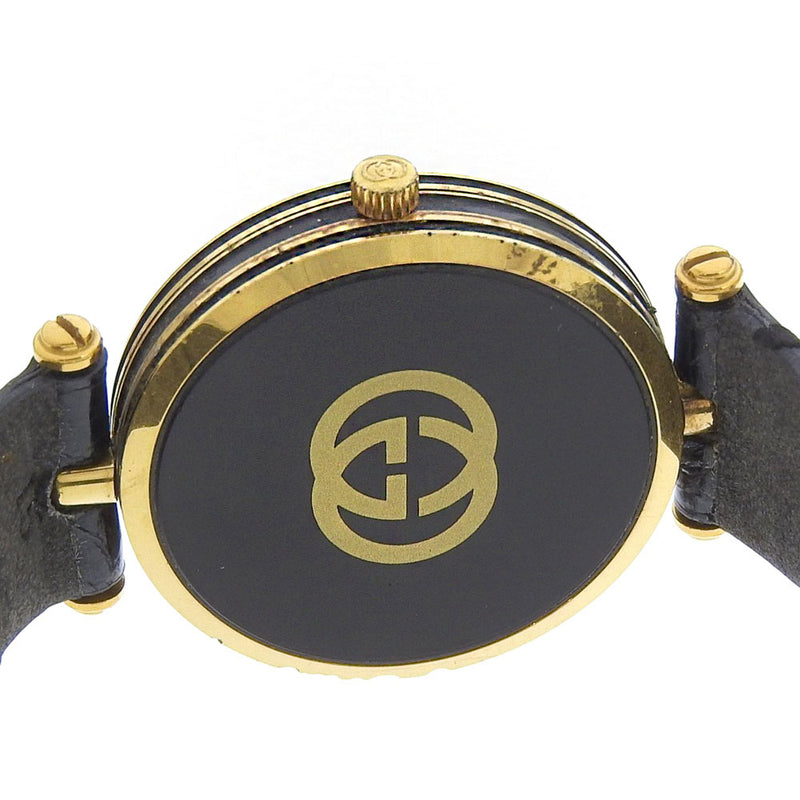 美品✨GUCCI グッチ シェリーライン クォーツ メンズ 黒文字盤 箱付き GUCCI シェリーライン グッチ 腕時計 クォーツ メンズ - 時計 SYNC
