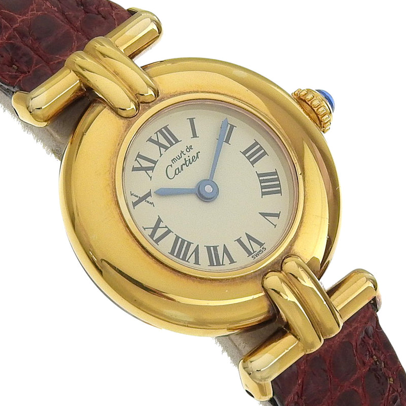 [까르띠에] 까르띠에 Must콜리스 시계 
 석영