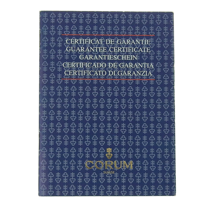 [CORUM] Reloj de la Copa Corum Admirals 
 39.610.20 V050 Cuarzo