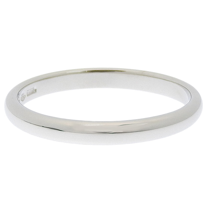 [BVLGARI] Bulgari wedding ring No. 19 Ring PT950 Platinum Approximately 4.4g Wedding Rings Men's A+Rank