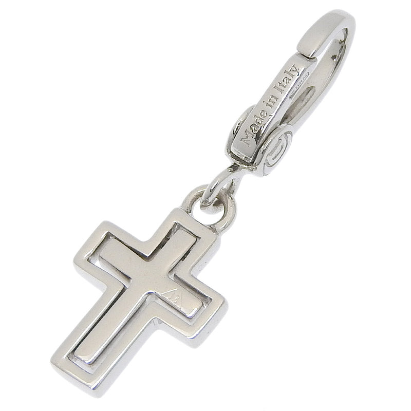 [Damiani] Damiani Bell Epock 1p Diamond Pendse Top 18KGold White X Diamond Cross aproximadamente 2.7g Belle Epoque 1p Diamond Unisex A Rank