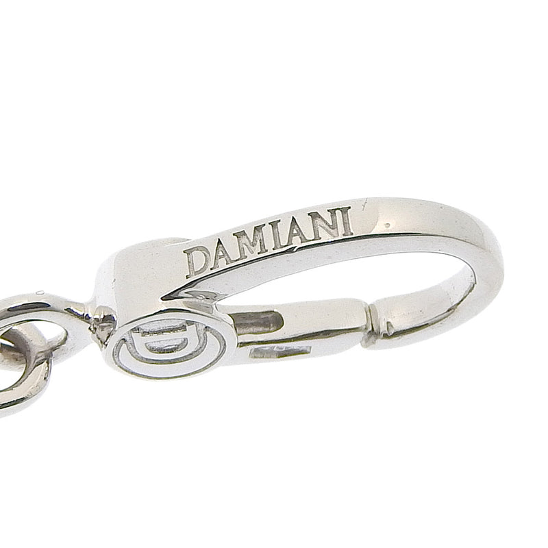 【Damiani】ダミアーニ
 ベルエポック 1Pダイヤ ペンダントトップ
 K18ホワイトゴールド×ダイヤモンド クロス 約2.7g Belle Epoque 1P Diamond ユニセックスAランク